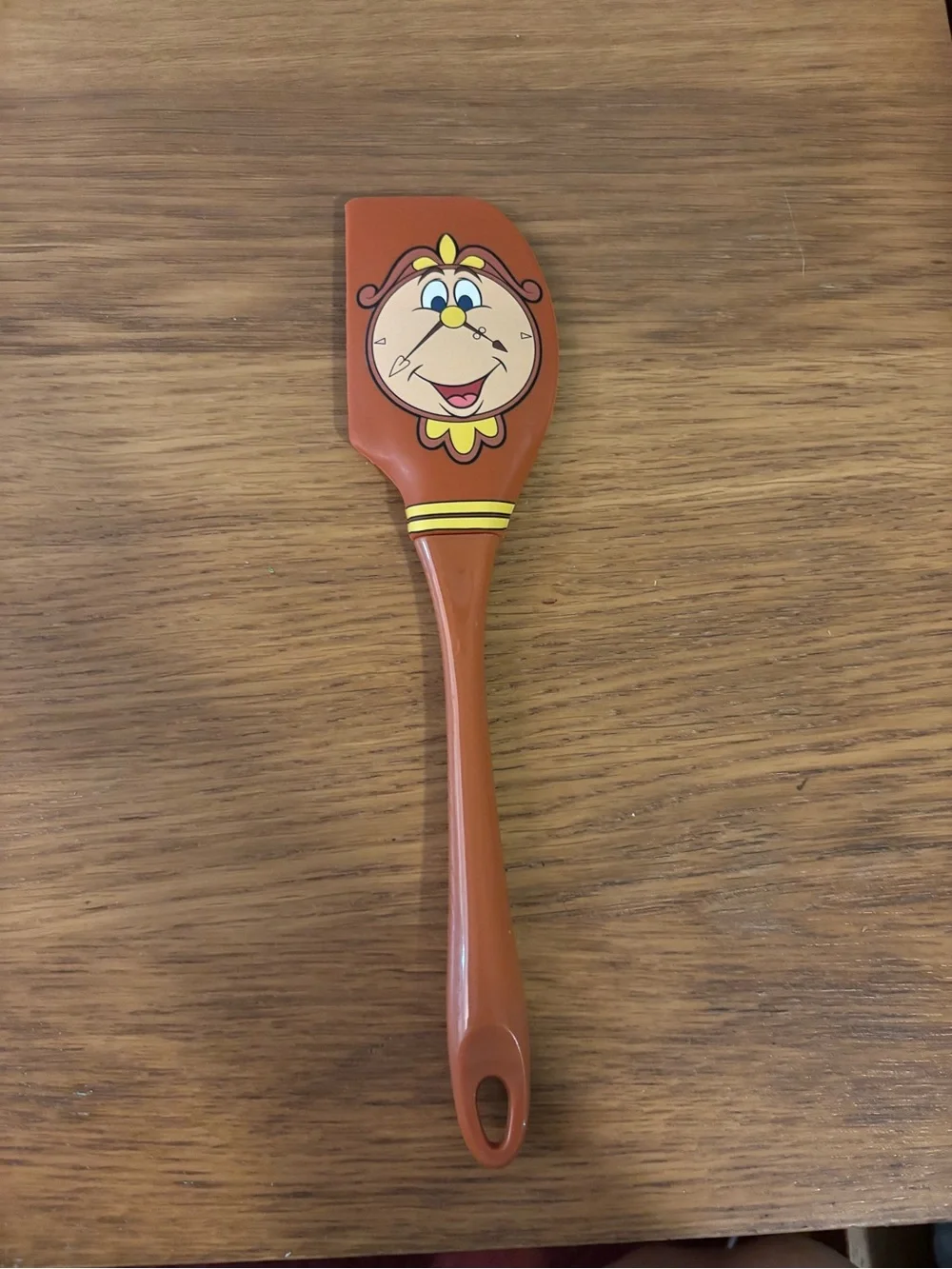Disney Beauty and the Beast Cogsworth Kitchen Silicone Spatula